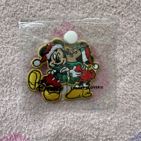 Stoney Clover Lane Accessories - Stoney Clover Lane x Disney Mickey & Minnie Christmas Patch